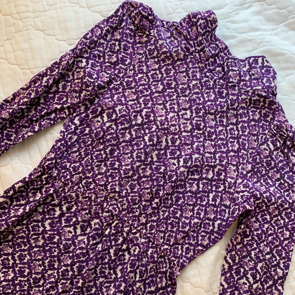 &other stories purple dress size 6